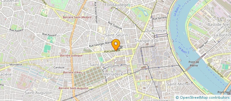 localisation de l'entreprise MONSIEUR STEPHANEE DRAZIC  BORDEAUX