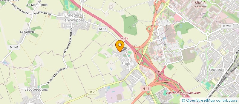 localisation de l'entreprise MONSIEUR STEPHANIE DE WAZIERES  ENGLOS