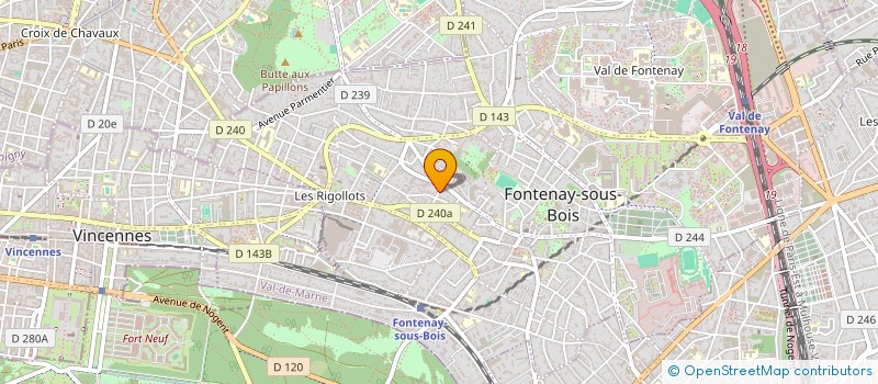 localisation de l'entreprise MONSIEUR STEPHANIE HUEMER à FONTENAY-SOUS-BOIS