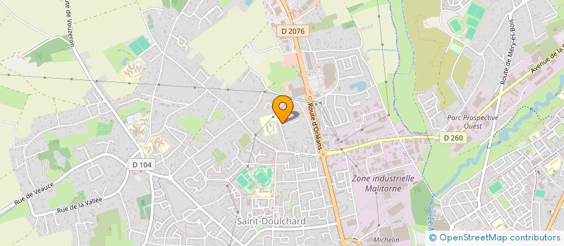 localisation de l'entreprise MONSIEUR STEPHANIE LE MOIGNE  SAINT-DOULCHARD