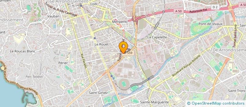 localisation de l'entreprise MONSIEUR STEPHANIE LECOMTE  MARSEILLE