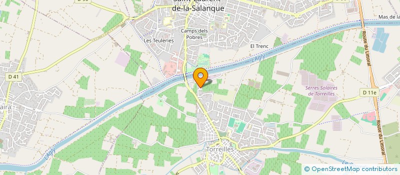 localisation de l'entreprise MONSIEUR STEPHANIE LOPEZ  TORREILLES