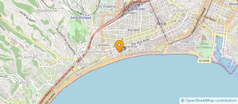 localisation de l'entreprise MONSIEUR STEPHANIE PHAM à NICE