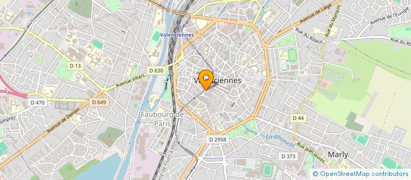 localisation de l'entreprise MONSIEUR STEPHANIE RODRIGUEZ à VALENCIENNES