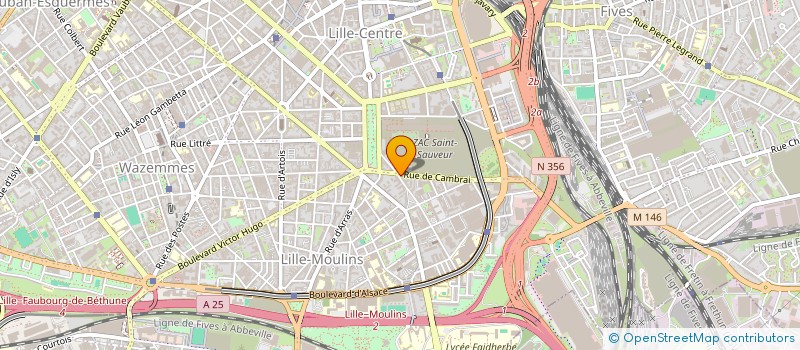 localisation de l'entreprise MONSIEUR STEPHANIE RORIVE à LILLE