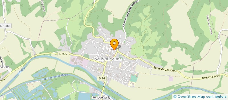 localisation de l'entreprise MONSIEUR STEPHANIE SALCICCIA à VAILLY-SUR-AISNE