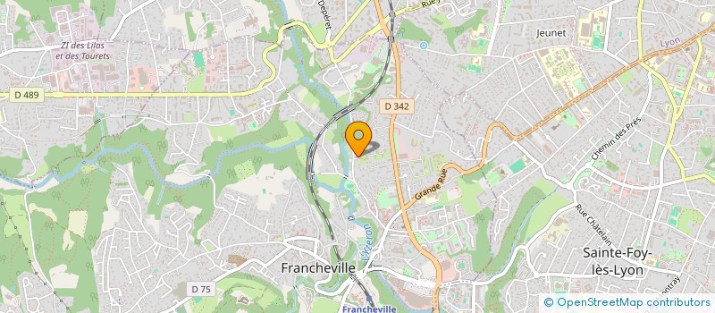 localisation de l'entreprise MONSIEUR STEPHANN POPULO  FRANCHEVILLE