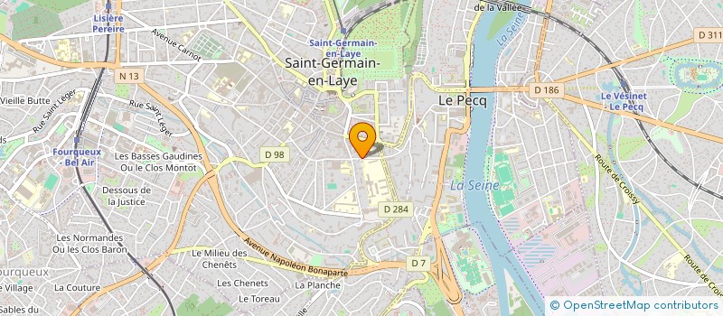 localisation de l'entreprise MONSIEUR STEPHANNE BALZAN  SAINT-GERMAIN-EN-LAYE