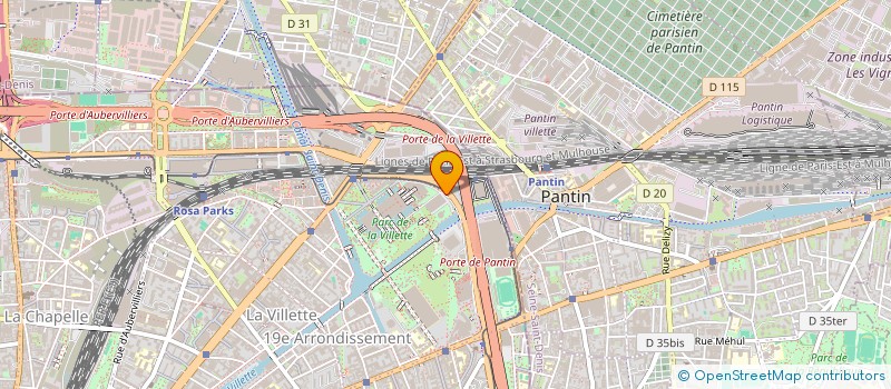 localisation de l'entreprise MONSIEUR STEPHANNE DOUEET  PARIS