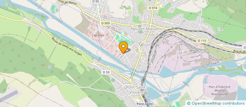 localisation de l'entreprise MONSIEUR STEPHANNE ETIQUE  NEUVES-MAISONS