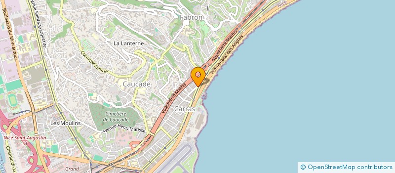 localisation de l'entreprise MONSIEUR STEPHANO BERGONZO à NICE