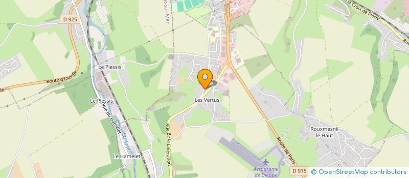 localisation de l'entreprise MONSIEUR STEPHANO DESJARDINS à SAINT-AUBIN-SUR-SCIE