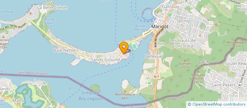 localisation de l'entreprise MONSIEUR STEPHEN ARRONDELL  SAINT MARTIN