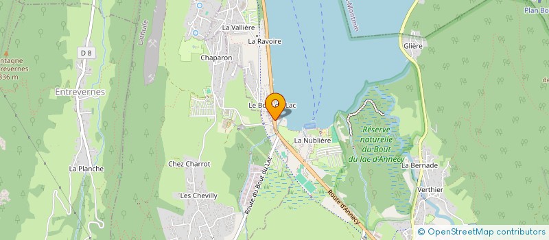 localisation de l'entreprise MONSIEUR STEPHEN AULD  DOUSSARD