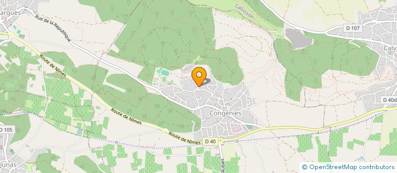 localisation de l'entreprise MONSIEUR STEPHEN BAHOUA  CONGENIES