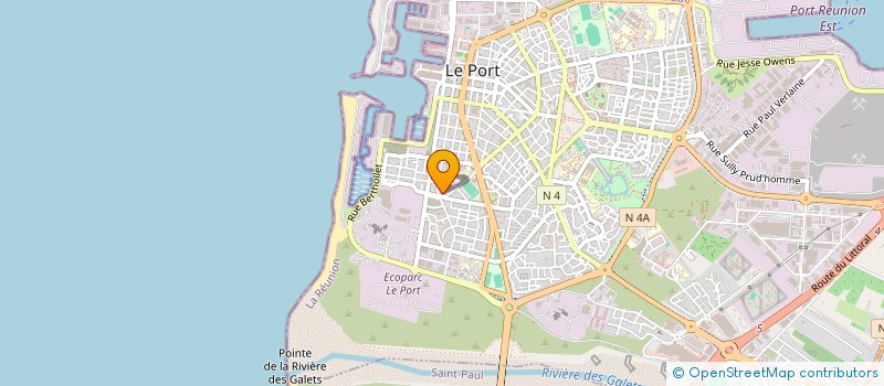 localisation de l'entreprise MONSIEUR STEPHEN BAPTISTE à LE PORT