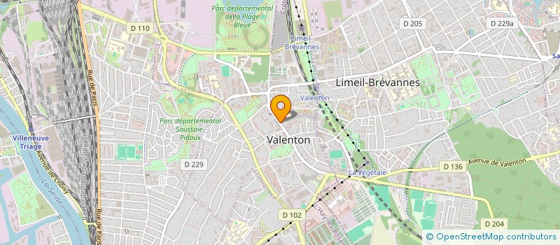 localisation de l'entreprise MONSIEUR STEPHEN BEGUE  VALENTON