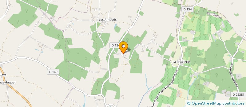 localisation de l'entreprise MONSIEUR STEPHEN BERTHOME à SALIGNAC-DE-MIRAMBEAU