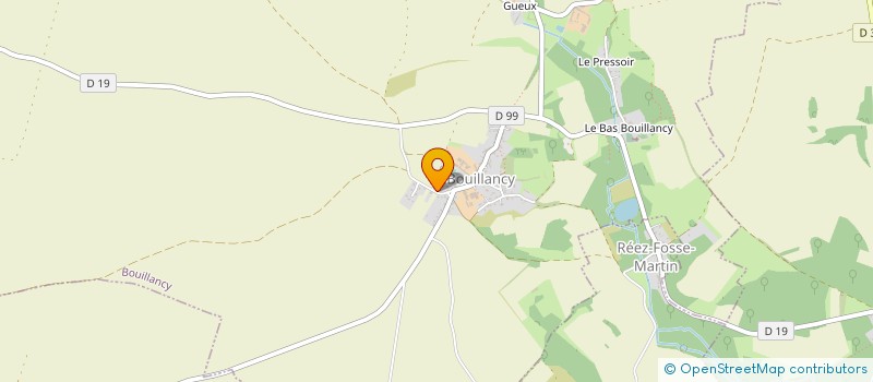 localisation de l'entreprise MONSIEUR STEPHEN BINFIELD  BOUILLANCY