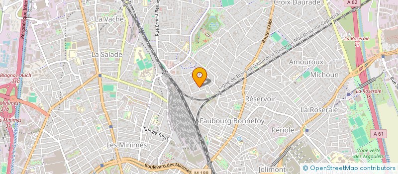 localisation de l'entreprise MONSIEUR STEPHEN BISCH  MONTREJEAU