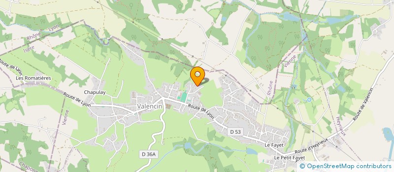 localisation de l'entreprise MONSIEUR STEPHEN BONIN  VALENCIN