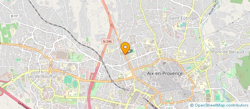 localisation de l'entreprise MONSIEUR STEPHEN BONNAND à AIX-EN-PROVENCE