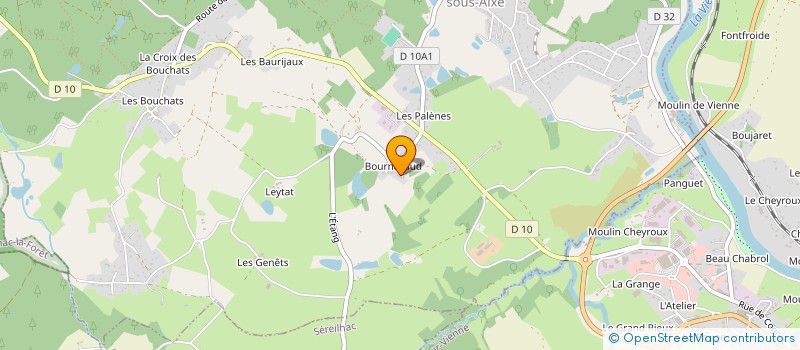 localisation de l'entreprise MONSIEUR STEPHEN BOOTH à SAINT-PRIEST-SOUS-AIXE