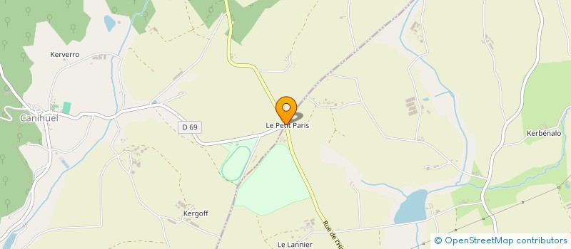 localisation de l'entreprise MONSIEUR STEPHEN BROOK  LE HAUT-CORLAY