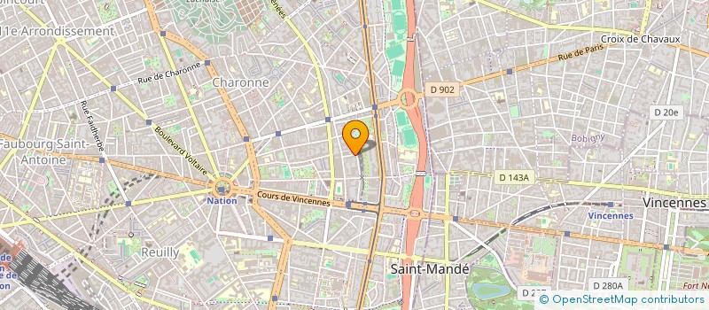 localisation de l'entreprise MONSIEUR STEPHEN BROUZET  PARIS