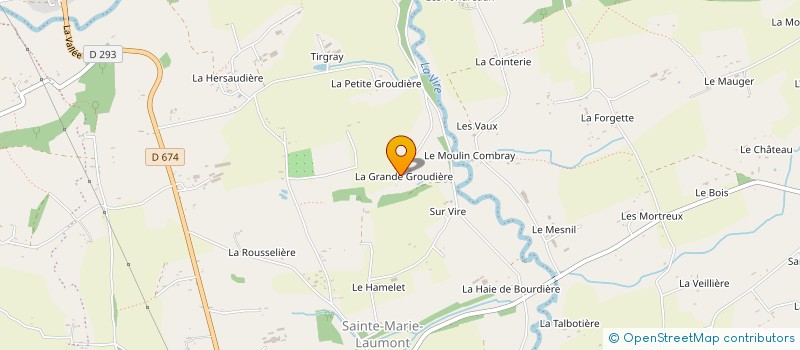 localisation de l'entreprise MONSIEUR STEPHEN BRYN DAVIS  SOULEUVRE EN BOCAGE