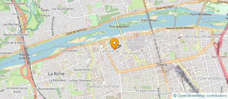 localisation de l'entreprise MONSIEUR STEPHEN CARANTON  TOURS