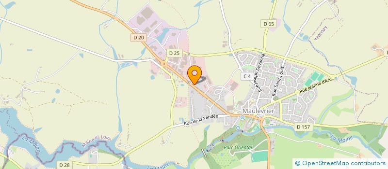 localisation de l'entreprise MONSIEUR STEPHEN CHARLES TAYLES  MAULEVRIER