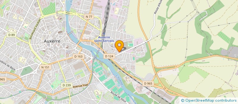 localisation de l'entreprise MONSIEUR STEPHEN CHAVES à AUXERRE