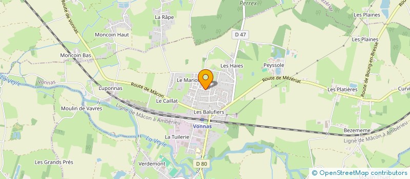 localisation de l'entreprise MONSIEUR STEPHEN CONSTANT  VONNAS