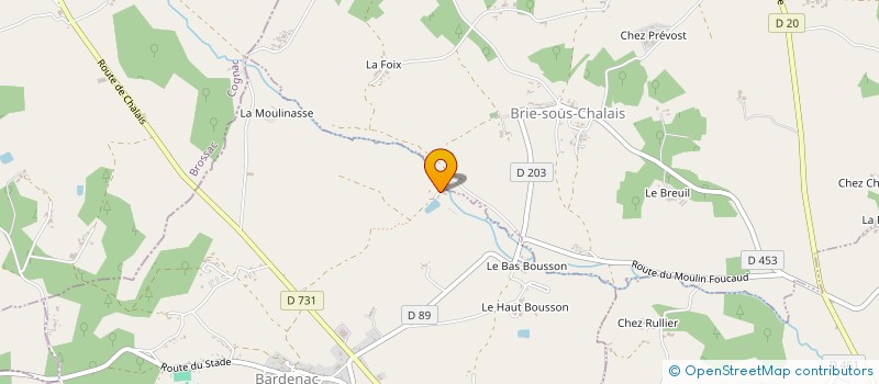 localisation de l'entreprise MONSIEUR STEPHEN COOMBS  BARDENAC