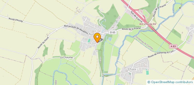 localisation de l'entreprise MONSIEUR STEPHEN CRANNY à AUCHAY-SUR-VENDEE
