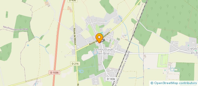 localisation de l'entreprise MONSIEUR STEPHEN DA SILVA FIGUEIREDO  LA HOUSSAYE-EN-BRIE