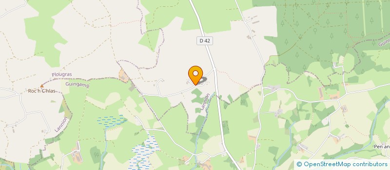 localisation de l'entreprise MONSIEUR STEPHEN DAVIS  LOGUIVY-PLOUGRAS