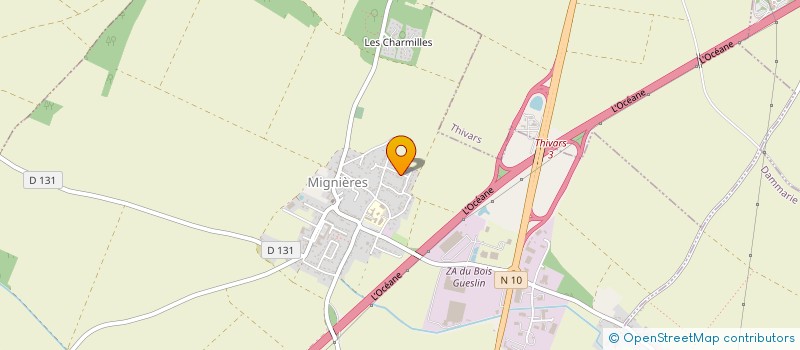 localisation de l'entreprise MONSIEUR STEPHEN DELATOUR à MIGNIERES