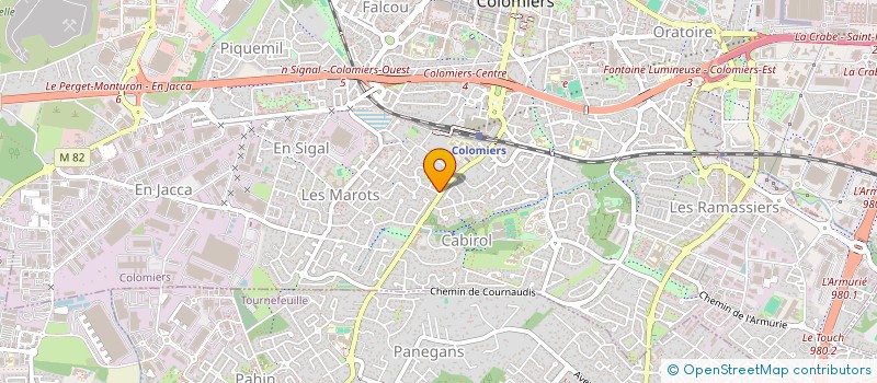 localisation de l'entreprise MONSIEUR STEPHEN DEVERELL à COLOMIERS