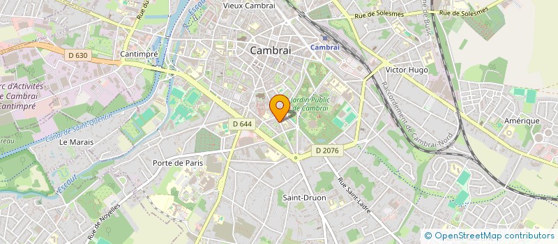 localisation de l'entreprise MONSIEUR STEPHEN DOCK LAEMLIN à CAMBRAI