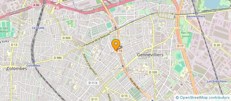 localisation de l'entreprise MONSIEUR STEPHEN FALEYE  ASNIERES-SUR-SEINE