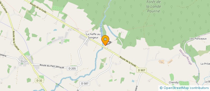 localisation de l'entreprise MONSIEUR STEPHEN FORD  MORTAIN-BOCAGE