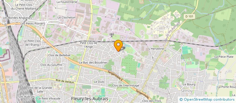 localisation de l'entreprise MONSIEUR STEPHEN FUMOLEAU à FLEURY-LES-AUBRAIS