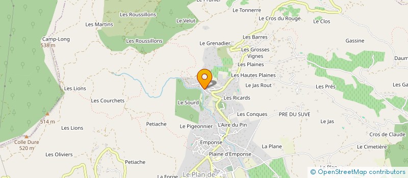 localisation de l'entreprise MONSIEUR STEPHEN GAUTIER  SAINTE MAXIME
