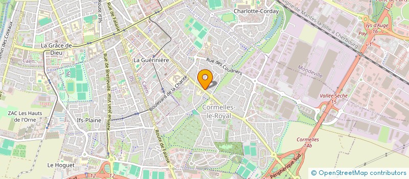 localisation de l'entreprise MONSIEUR STEPHEN HECTOR  CORMELLES-LE-ROYAL