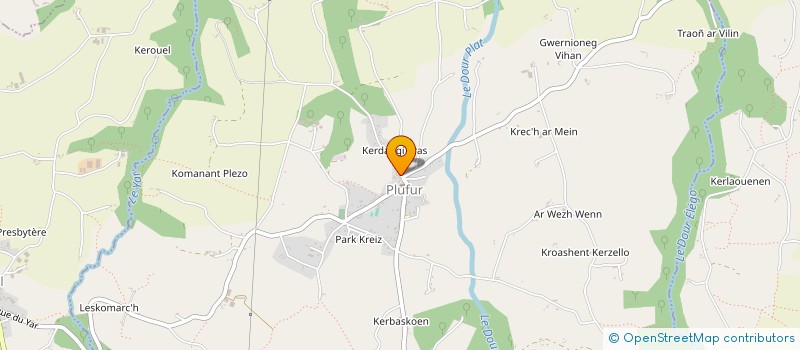 localisation de l'entreprise MONSIEUR STEPHEN HILL  PLUFUR