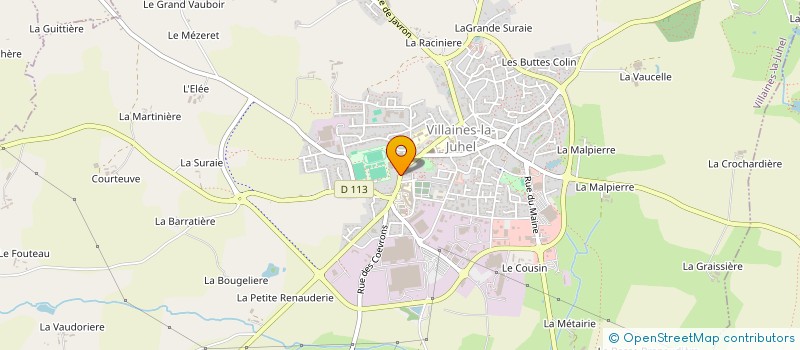 localisation de l'entreprise MONSIEUR STEPHEN HOLMWOOD à VILLAINES-LA-JUHEL