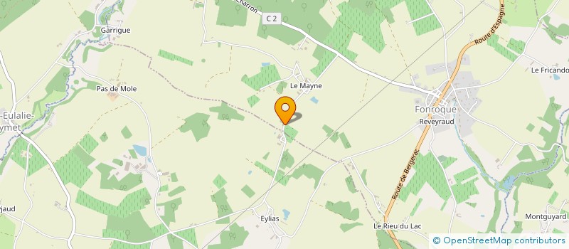 localisation de l'entreprise MONSIEUR STEPHEN HOPKINSON  RAZAC D'EYMET