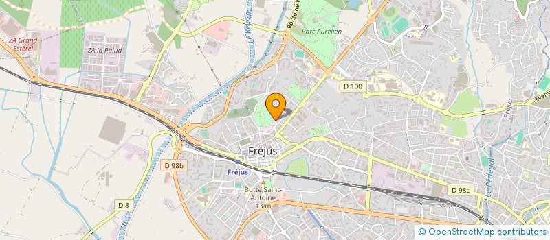 localisation de l'entreprise MONSIEUR STEPHEN INGRAND à FREJUS